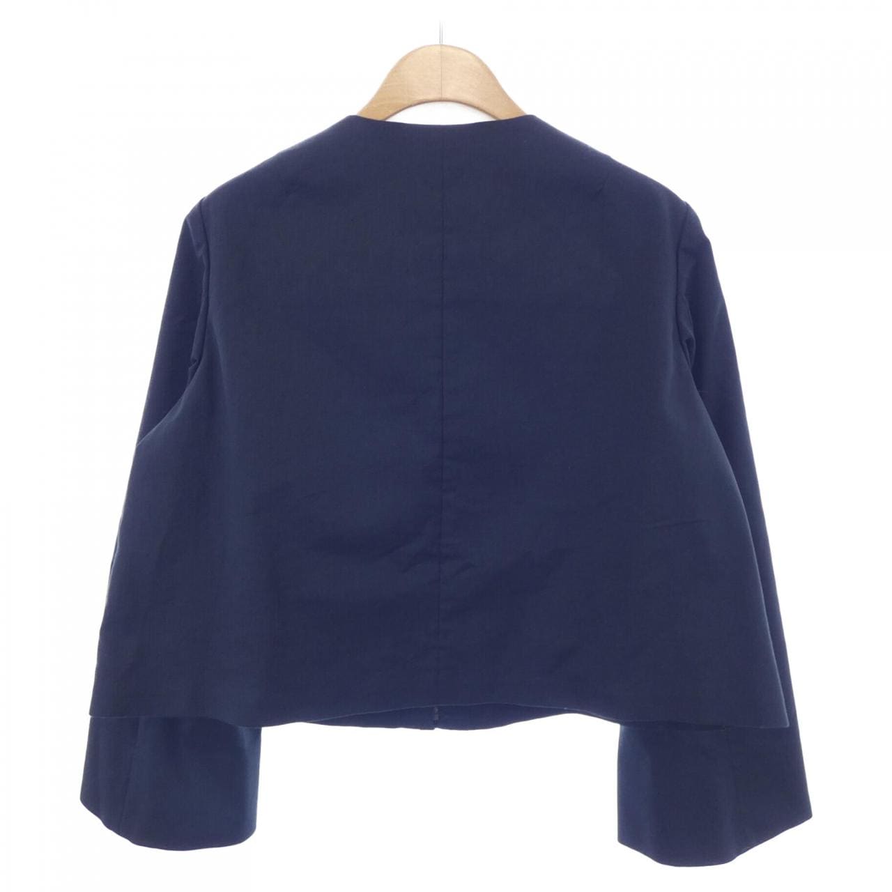 ランバンコレクション LANVIN COLLECTION ノーカラージャケット