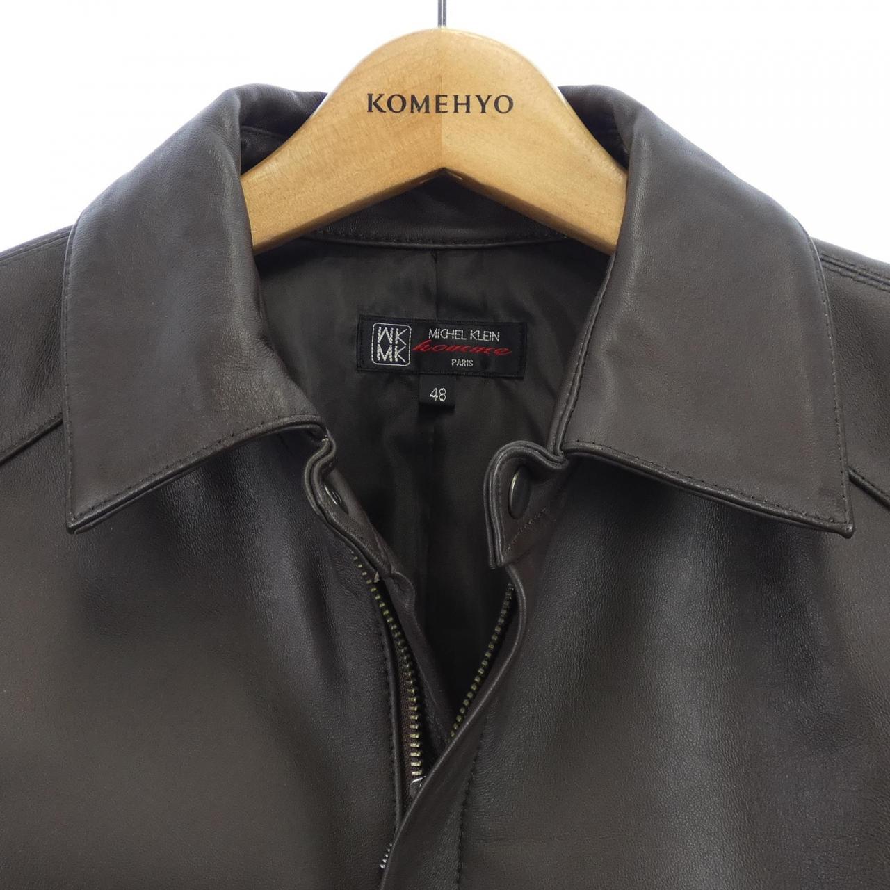 ミッシェルクラン MICHEL KLEIN レザージャケット