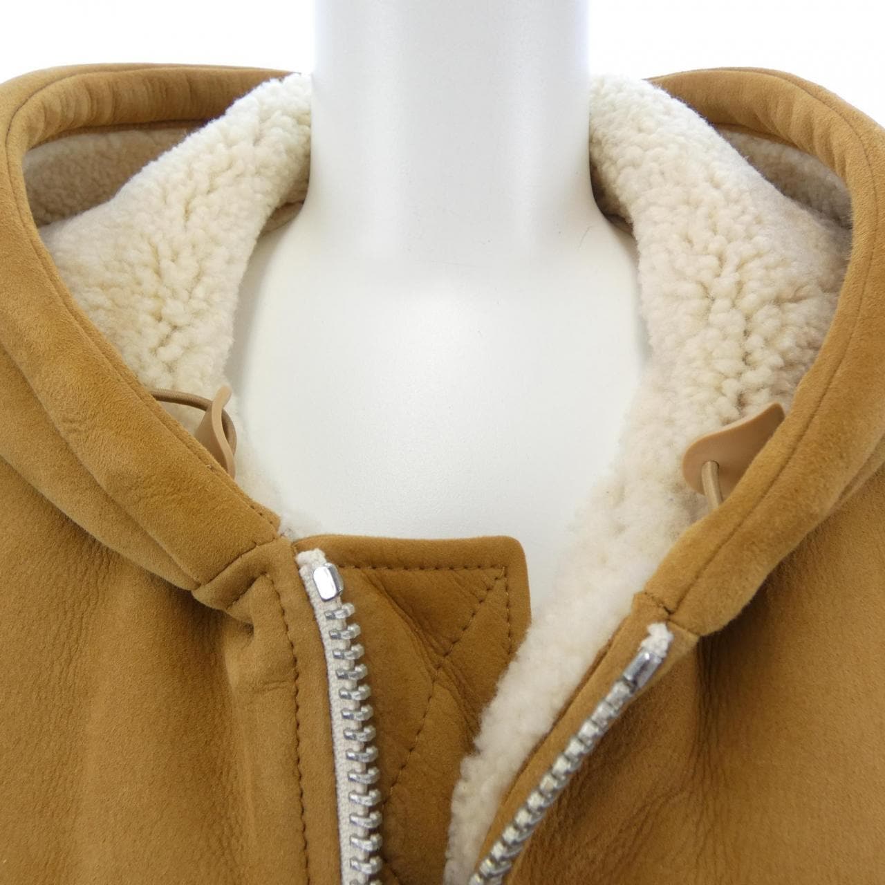 プラダ PRADA トライアングルロゴ 58A086 1ZXR ムートンジャケット