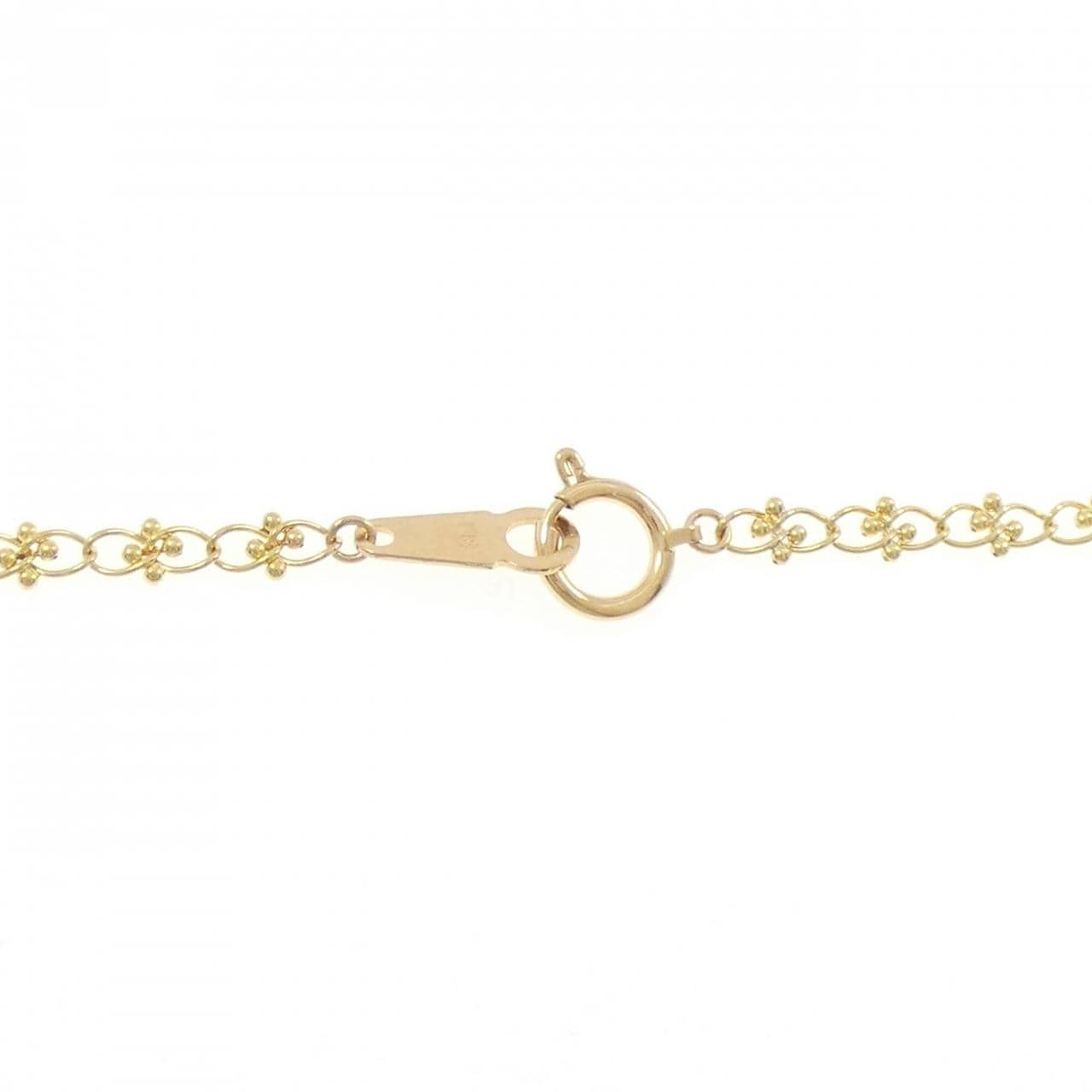 トモヤス ローズ ダイヤモンド ネックレス 0.21CT