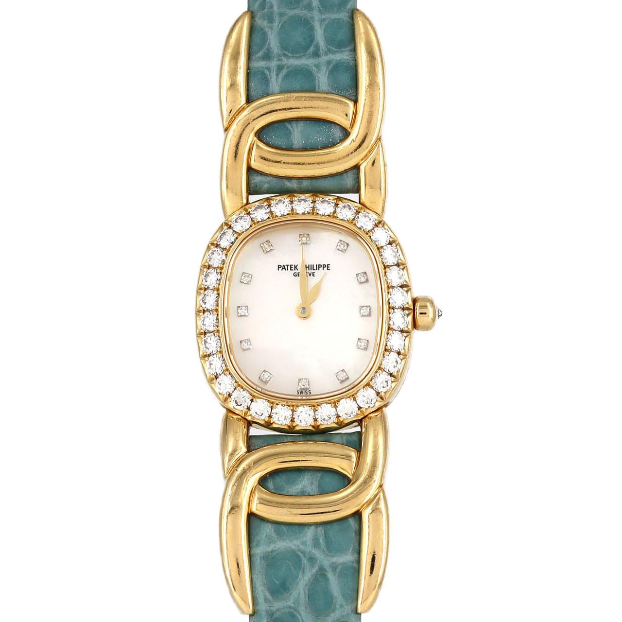 パテック･フィリップ ゴールデンエリプス YG/D･12P 4941J-001 YG クォーツ