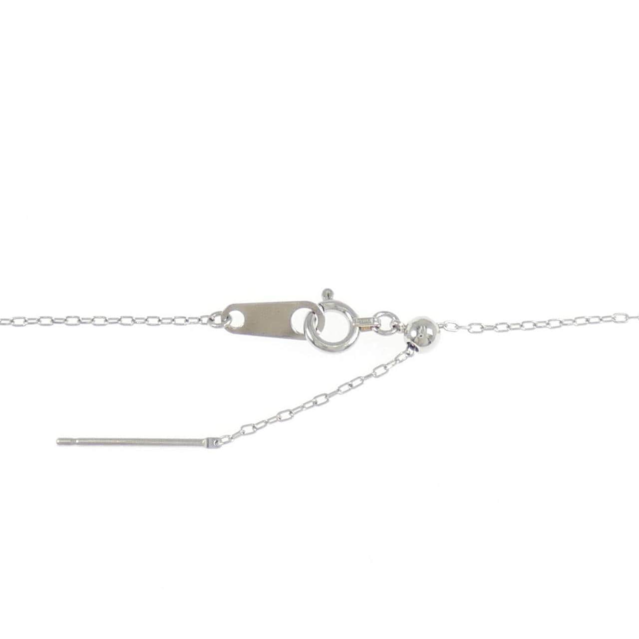 PT900/PT850 エメラルド ネックレス 0.55CT