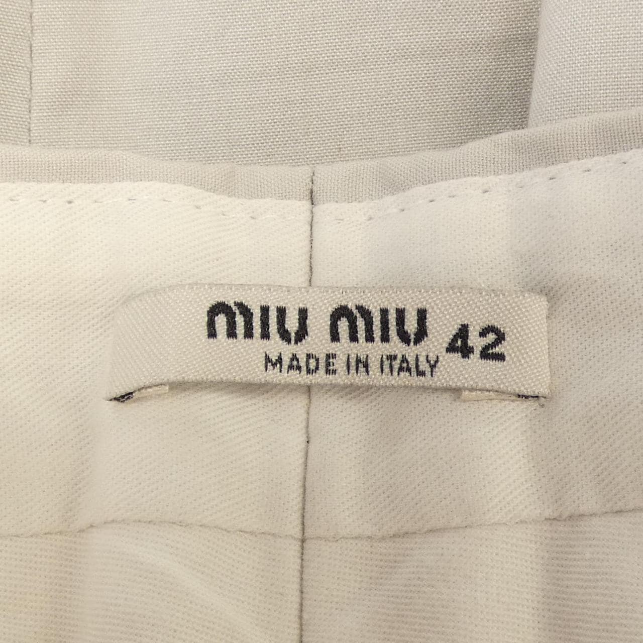 ミュウミュウ MIU MIU MP778 R161 パンツ