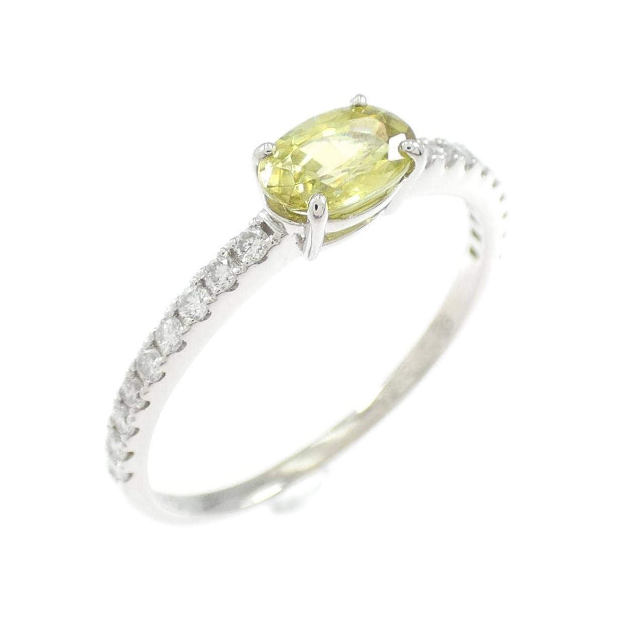 PT950 スフェーン リング 0.52CT