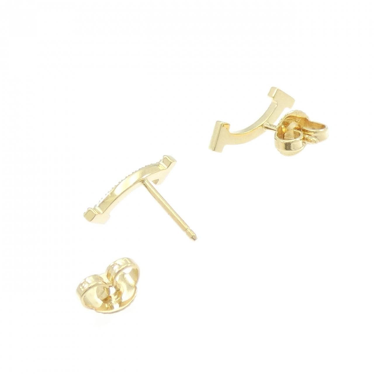 ティファニー Tスマイル ピアス