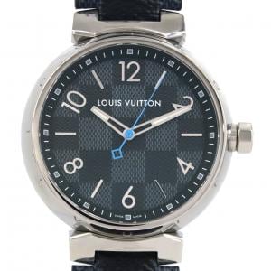 ルイヴィトン タンブール･ダミエグラフィット QA073 SS クォーツ