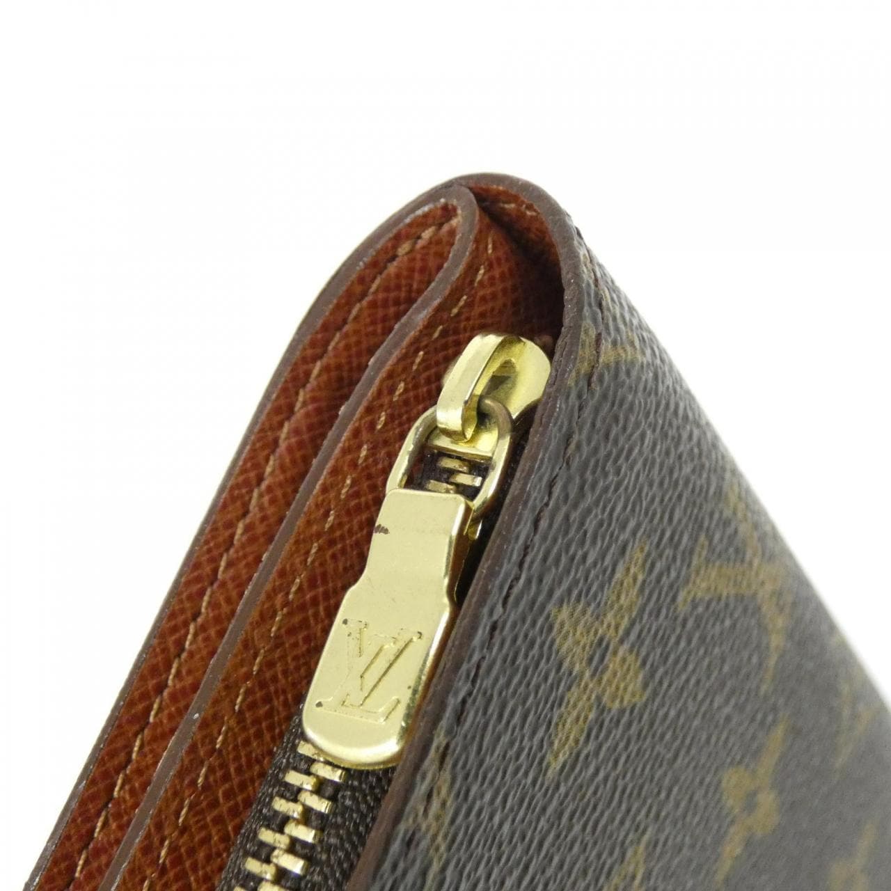 ルイヴィトン モノグラム ポルト パピエ ジップ M61207 財布