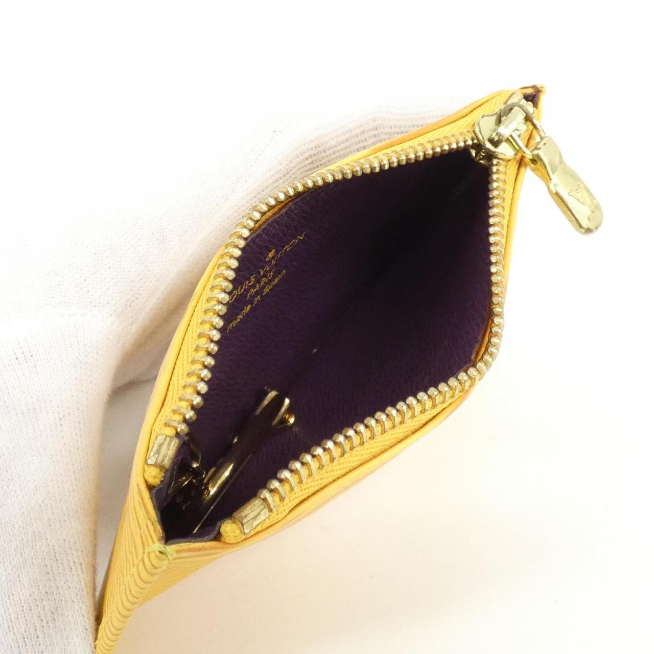 ルイヴィトン エピ ポシェット クレ M63809 コイン＆キーケース