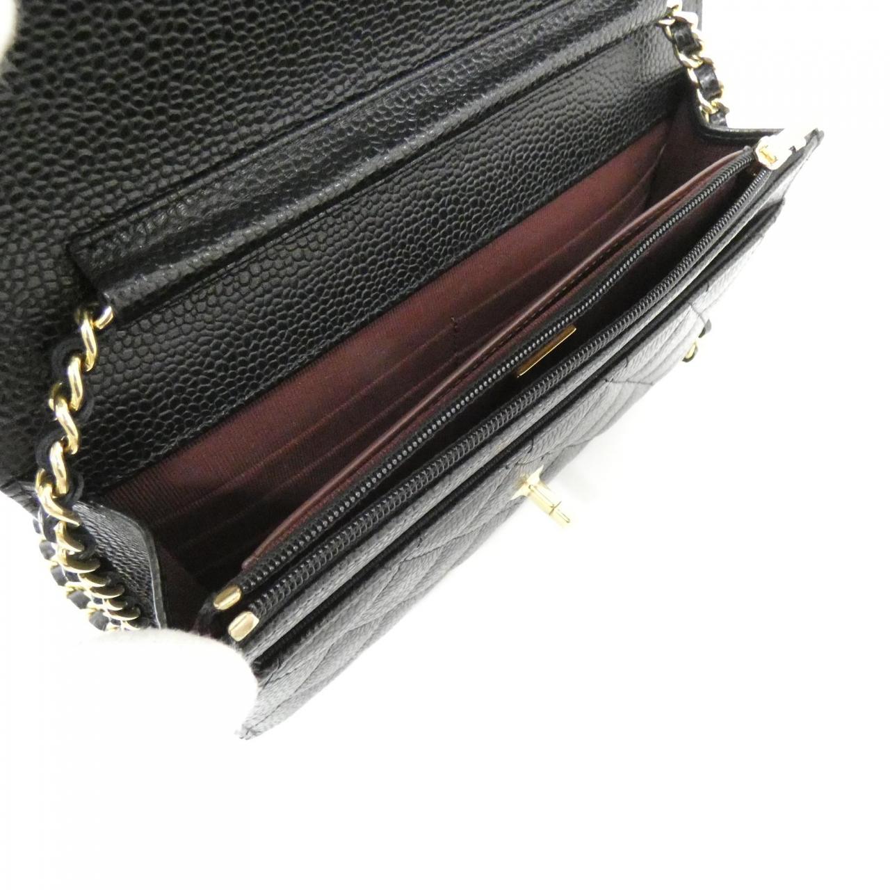 【未使用品】シャネル AP4241 チェーンウォレット