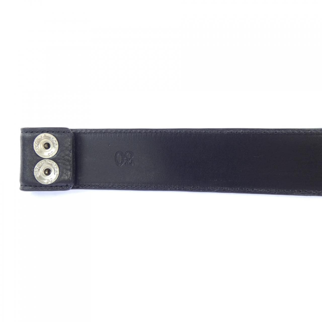 クロムハーツ CHROME HEARTS STRAP 1.5 BLK HVY WT LTHR 301015211A06 BELT