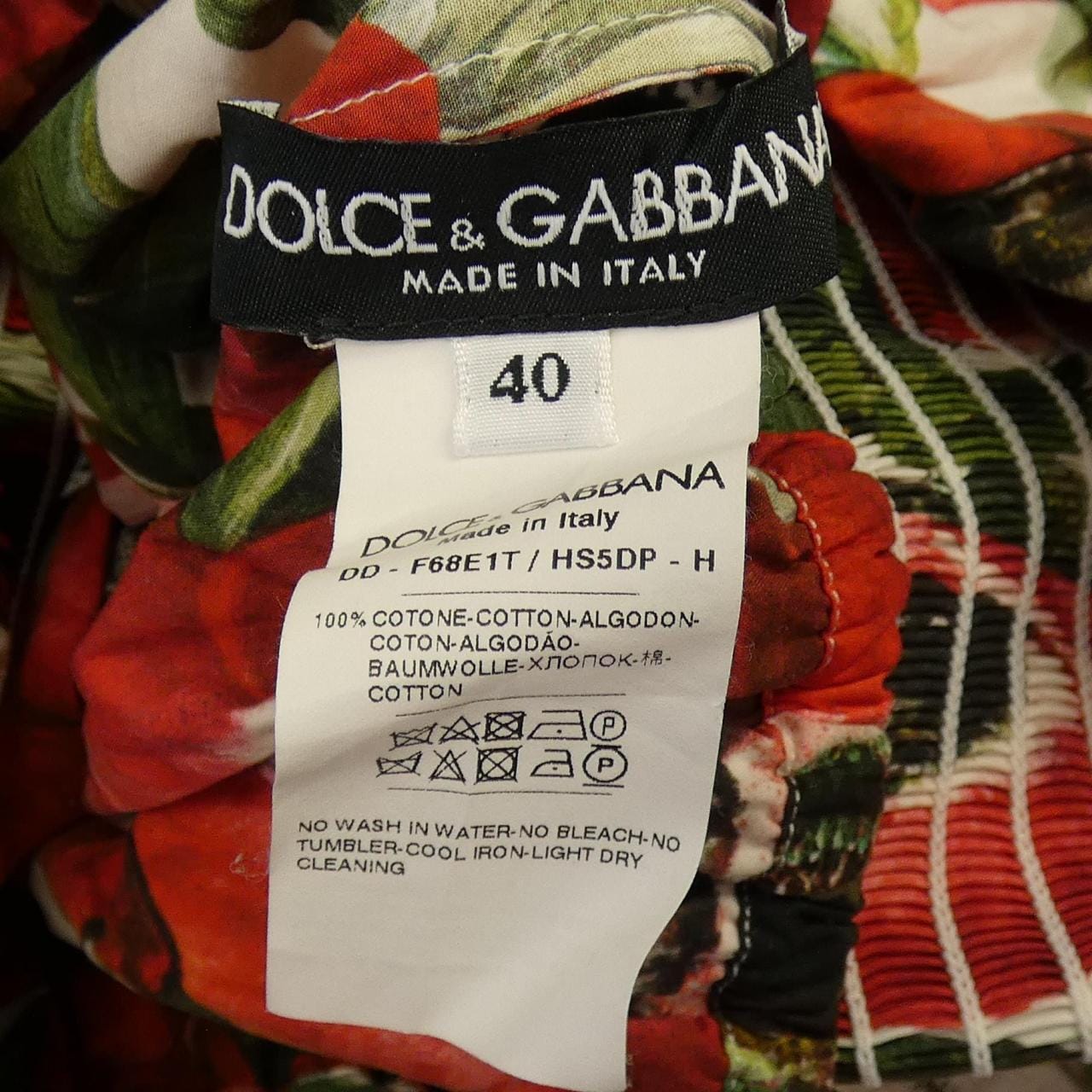 ドルチェアンドガッバーナ DOLCE&GABBANA ワンピース