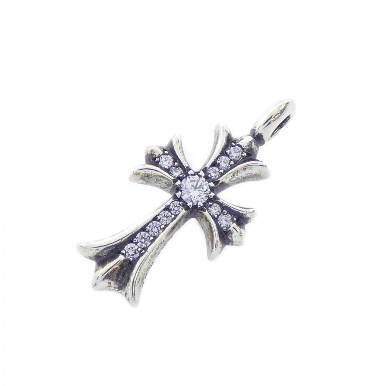 クロムハーツ CHROME HEARTS TINY CH CROSS F PAVE DMND 202033746SLVXXX011 ペンダント