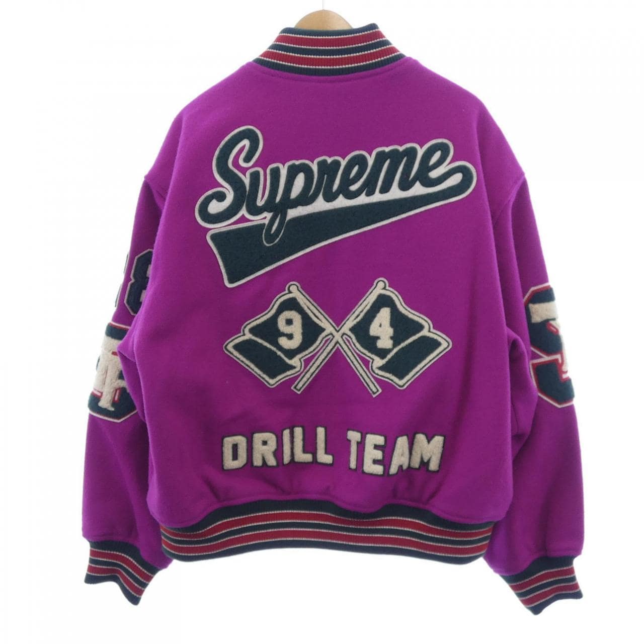 シュプリーム SUPREME DRILL TEAM VARSITY ブルゾン