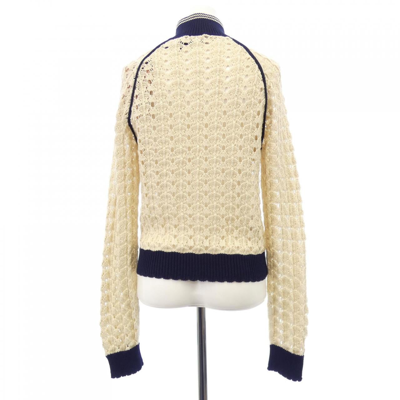 ミュウミュウ MIU MIU コットンファスナーカーディガン MMF01I SOOO 1847 カーディガン
