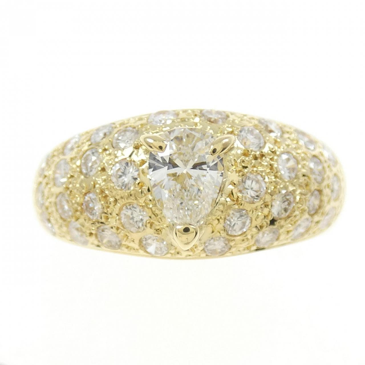 K18YG ダイヤモンド リング 0.29CT
