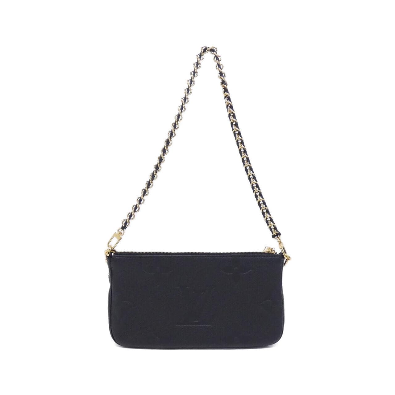 LOUIS VUITTON Monogram Empreinte多口袋配件 M80399 單肩包
