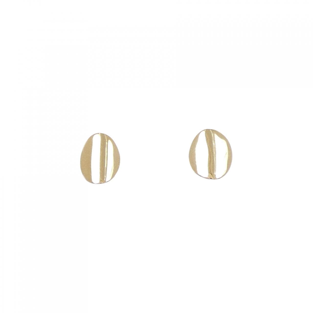 4゜C K18YG earrings