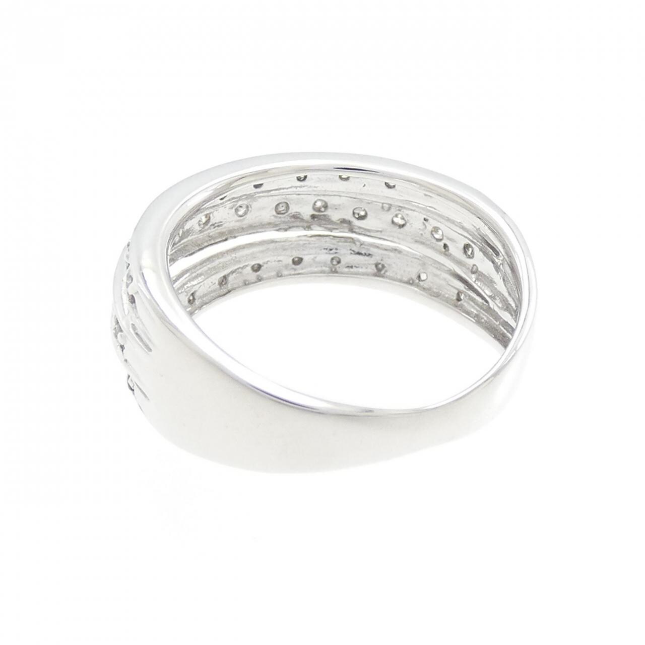 K18WG ダイヤモンド リング 0.30CT