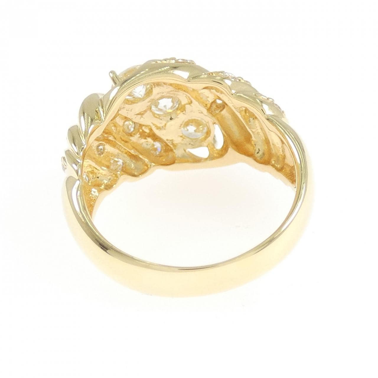 K18YG ダイヤモンド リング 1.005CT