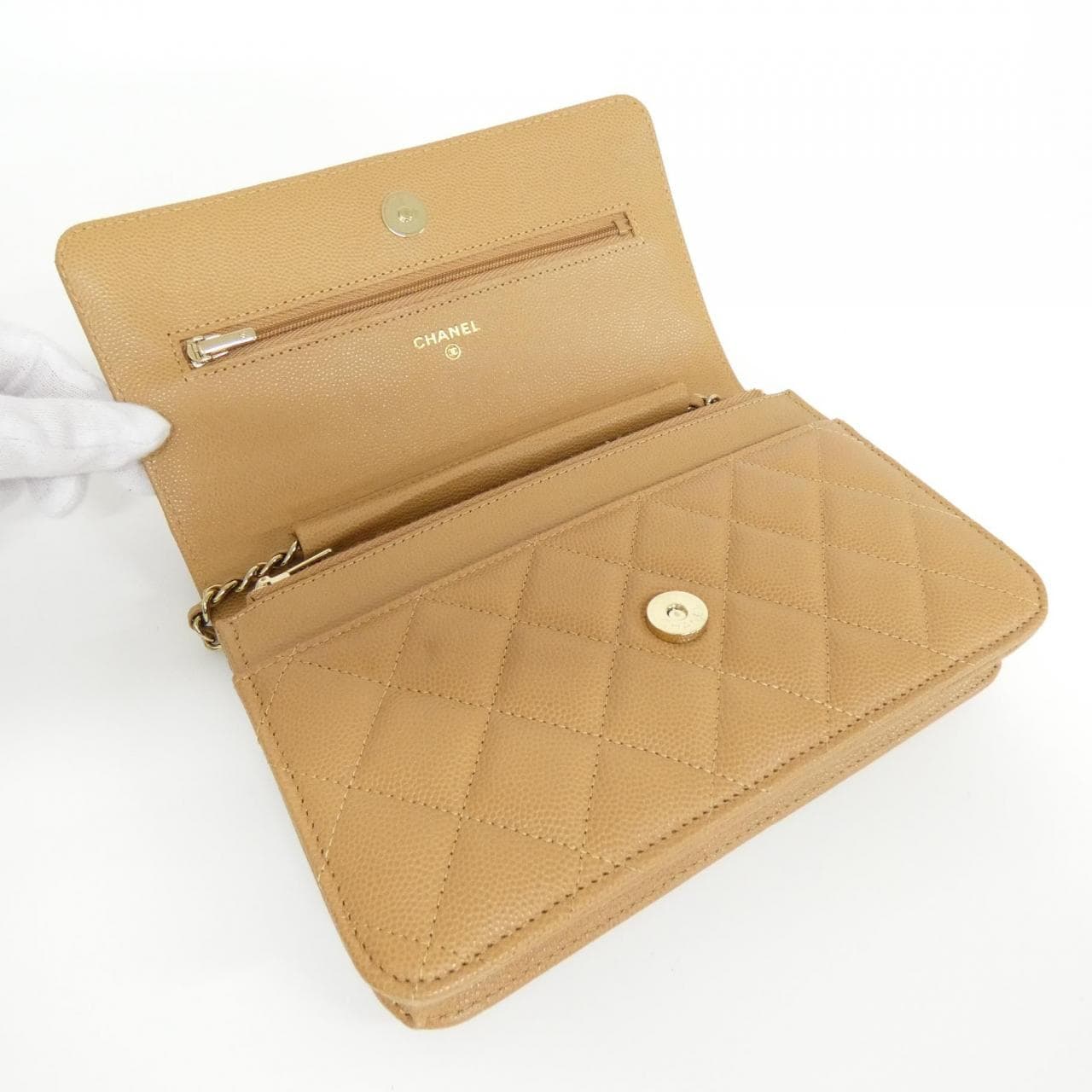 シャネル タイムレスクラシック ライン AP0250 チェーンウォレット