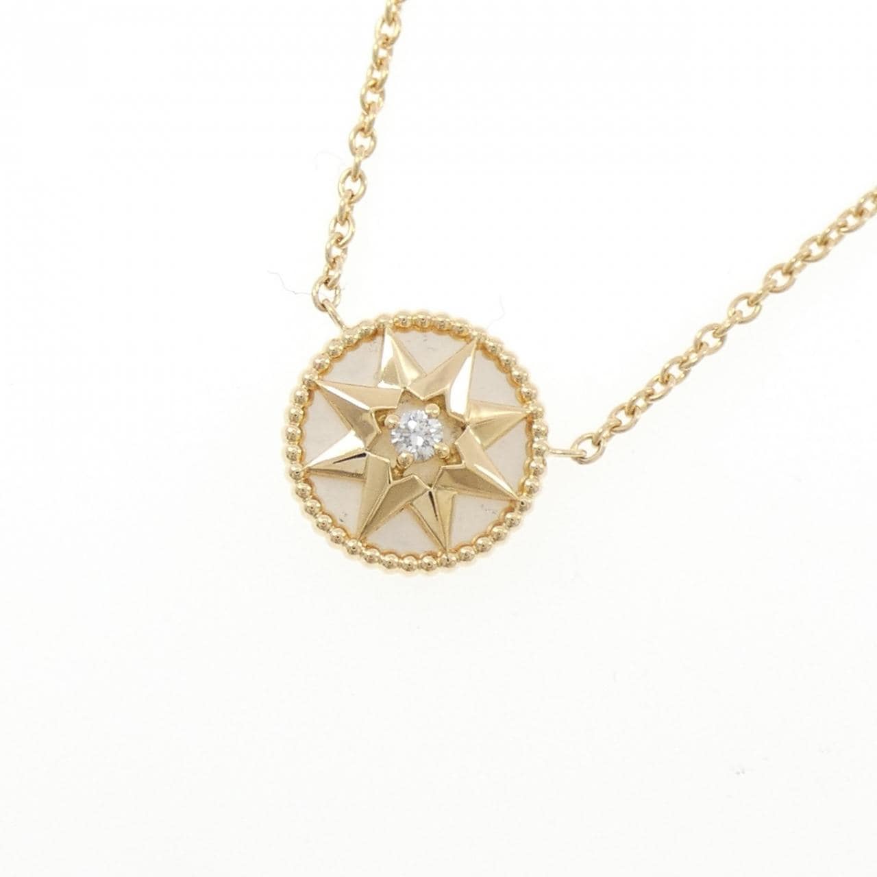 クリスチャンディオール ローズ デ ヴァン ネックレス