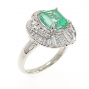 PT900 エメラルド リング 1.77CT