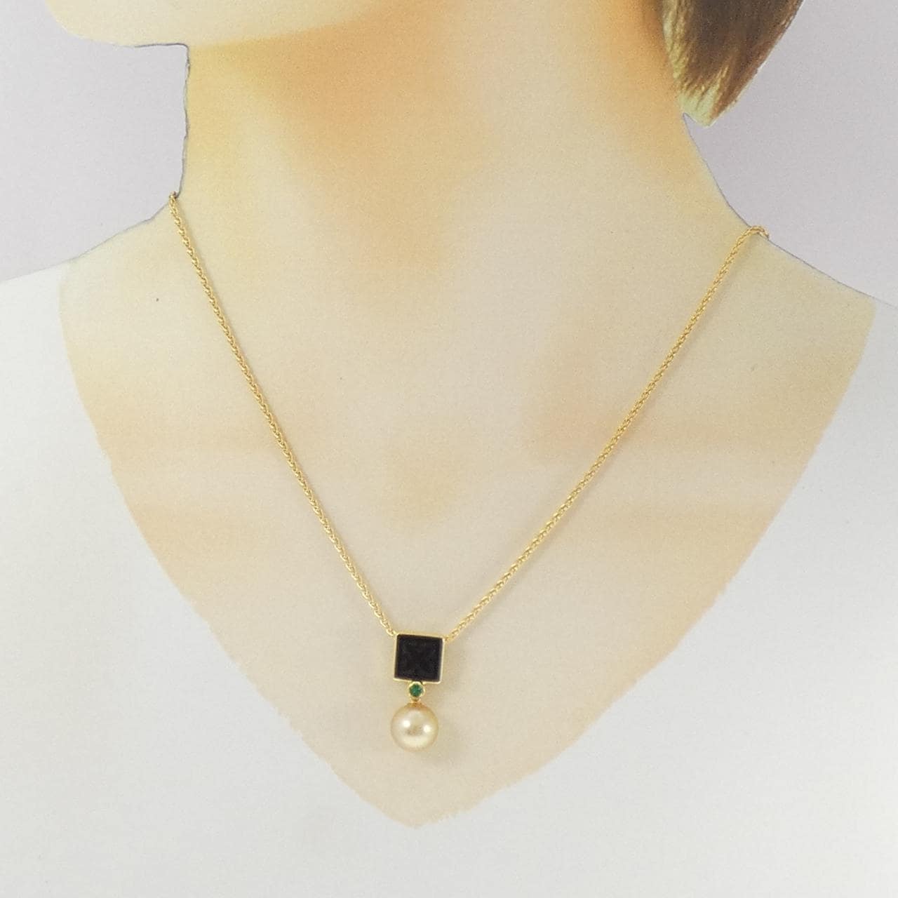 タサキ 白蝶パール ネックレス 9.5mm