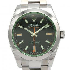 ロレックス ミルガウス 116400GV SS 自動巻 ランダム番