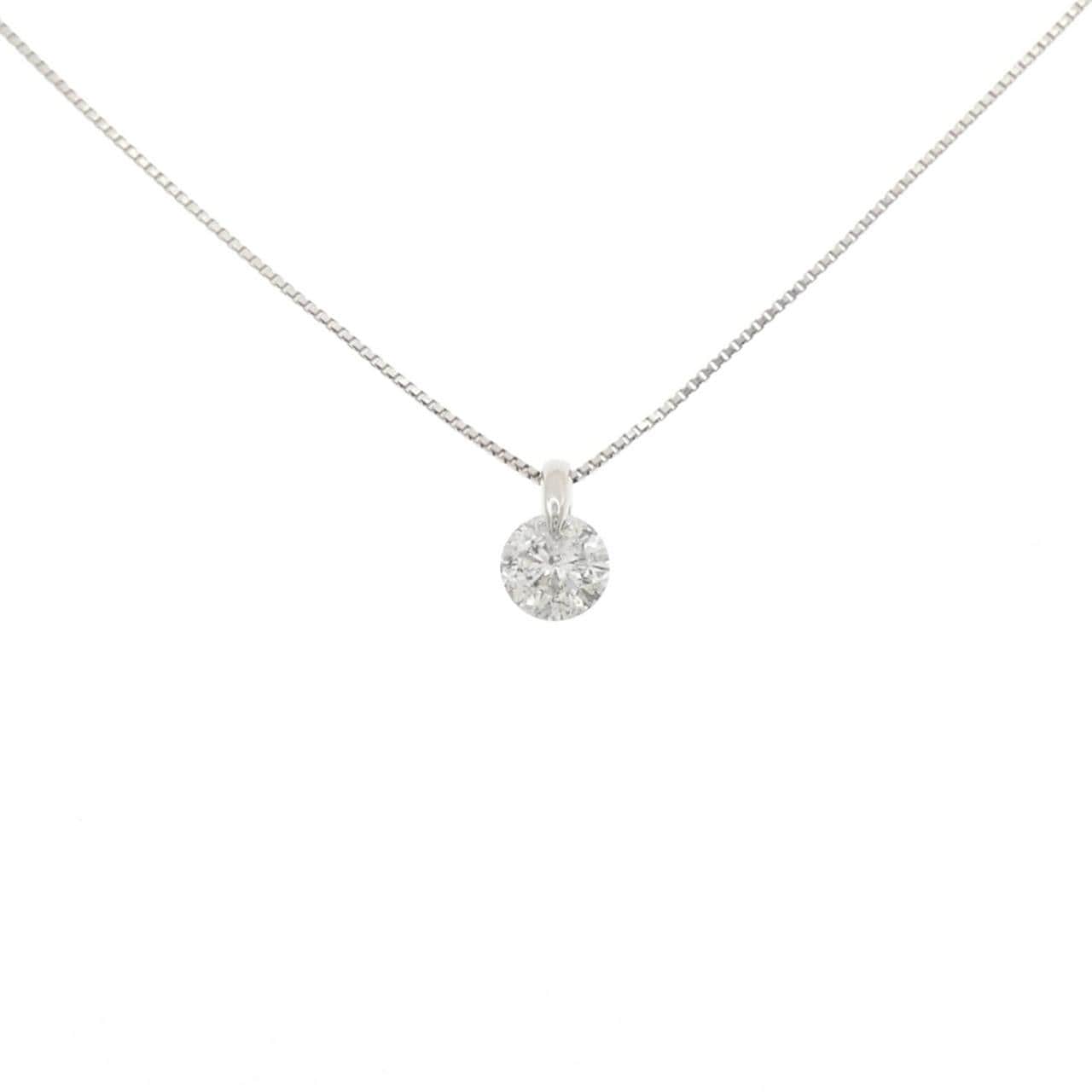 PT900/PT850 ソリティア ダイヤモンド ネックレス 1.003CT