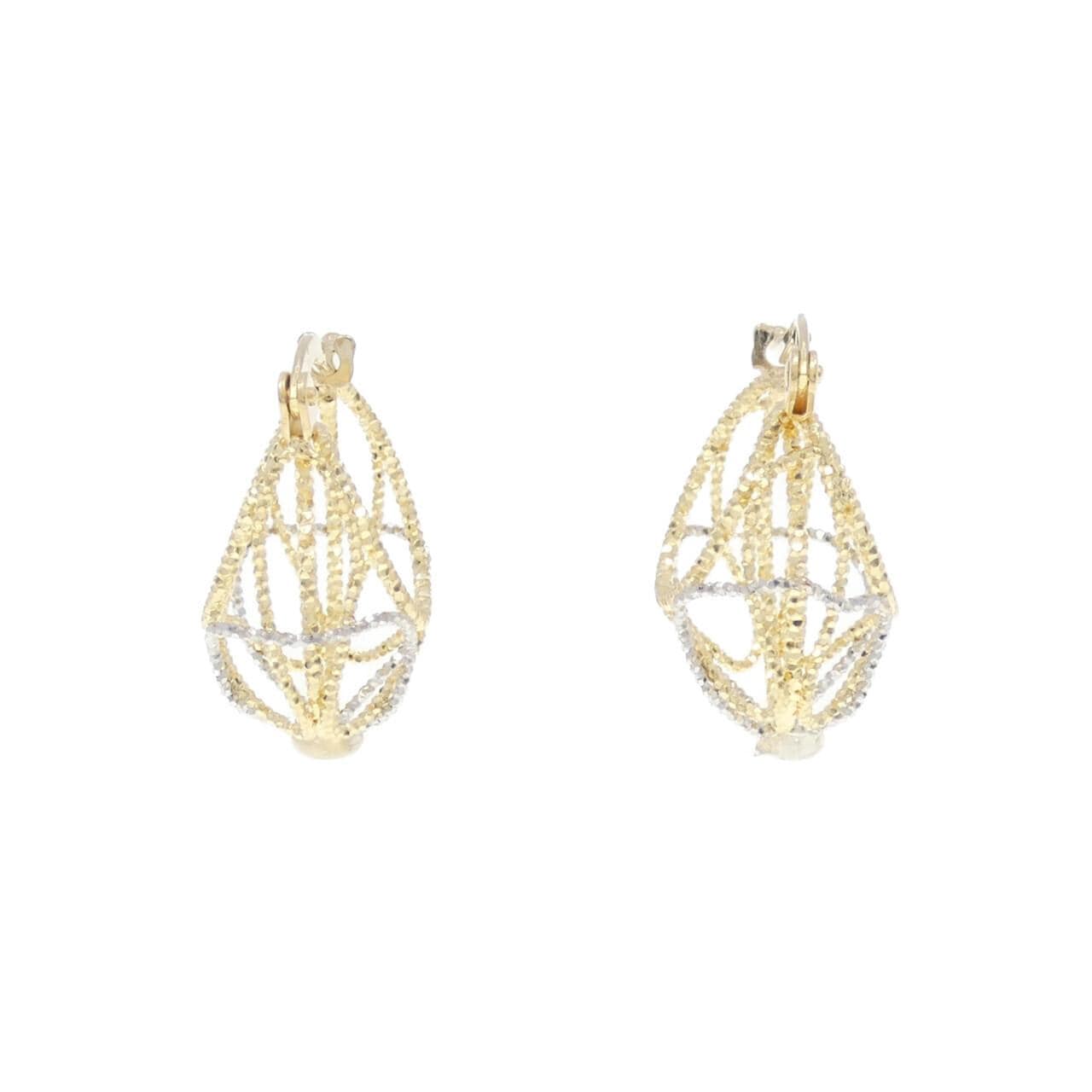 750YG/750WG earrings