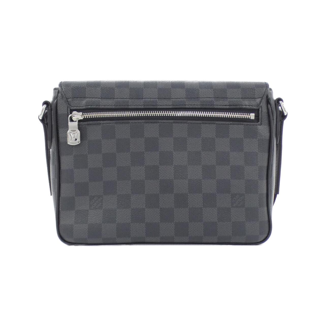 LOUIS VUITTON Damier Graphite District PM N42710 單肩包