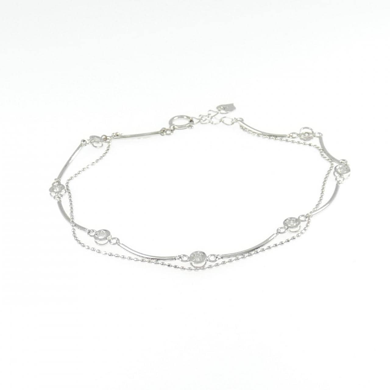 PT850 ダイヤモンド ブレスレット 0.12CT