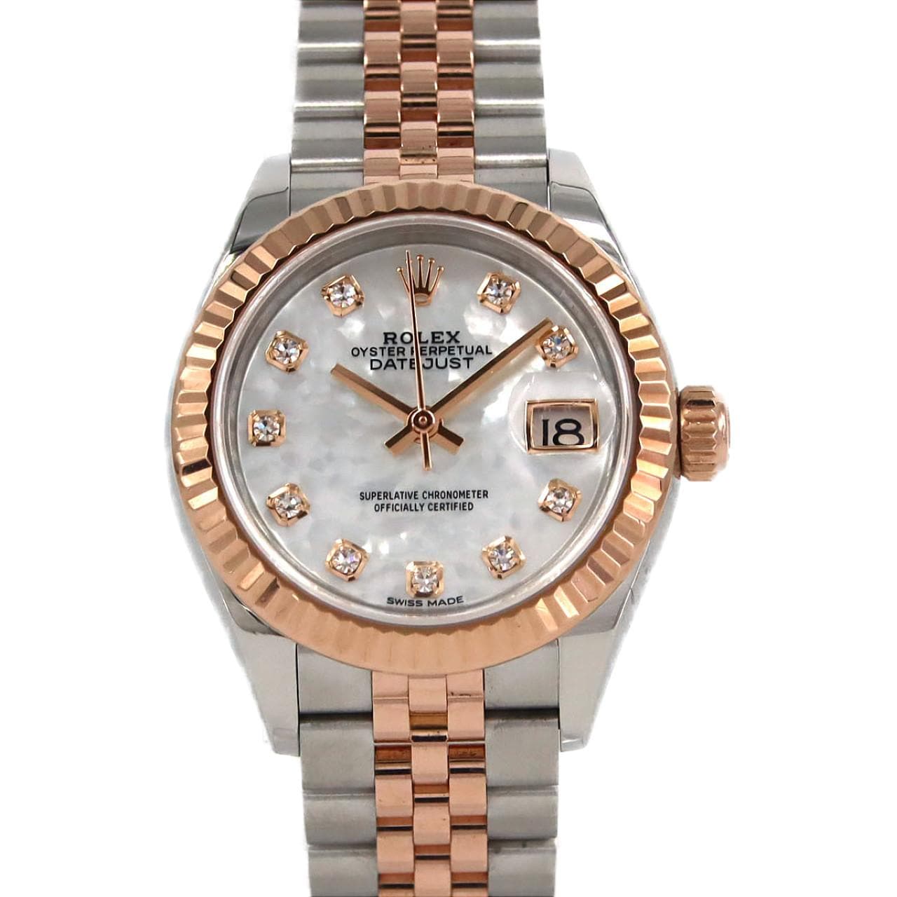 ロレックス デイトジャスト 279171NG SSxPG 自動巻 ランダム番