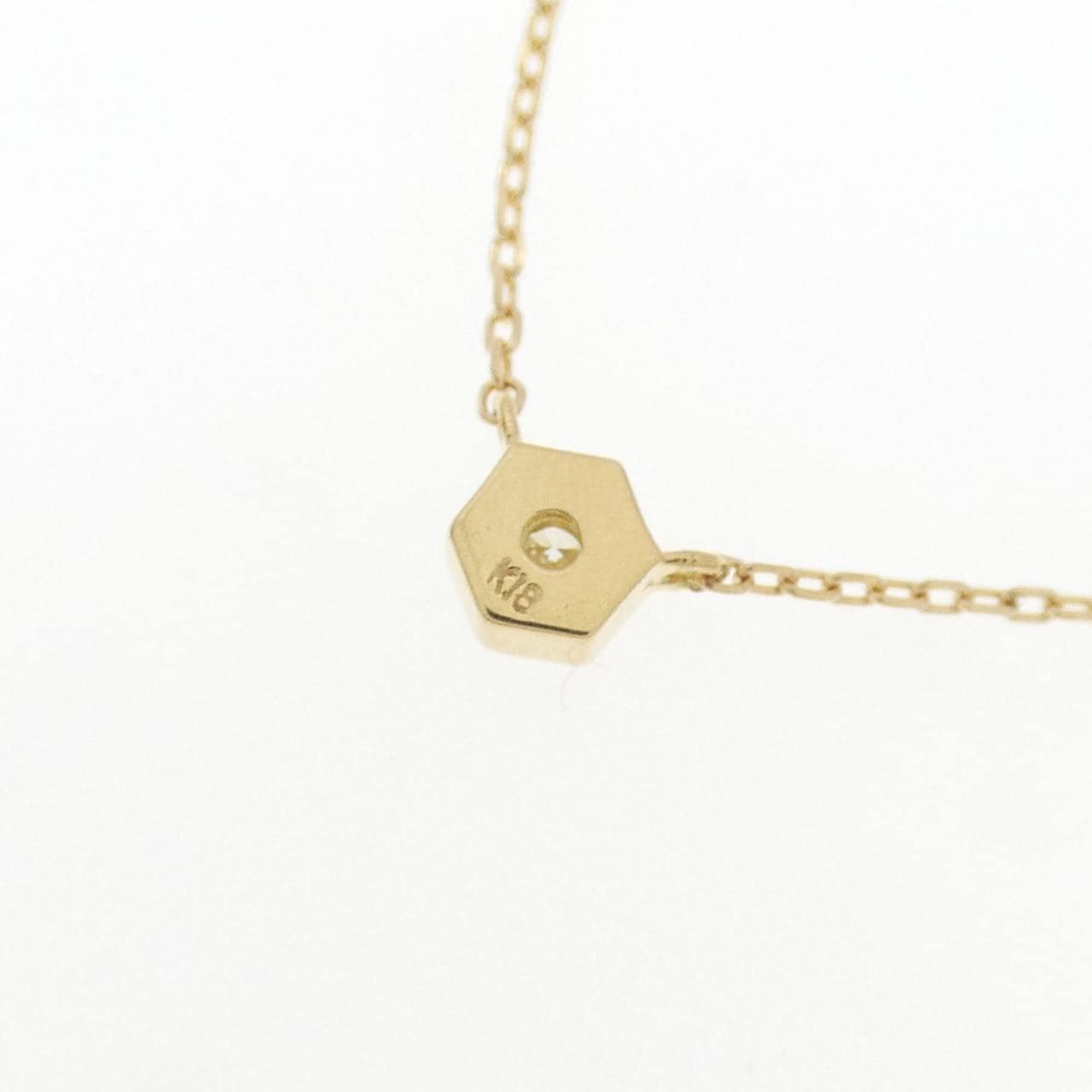 K18YG ダイヤモンド ネックレス