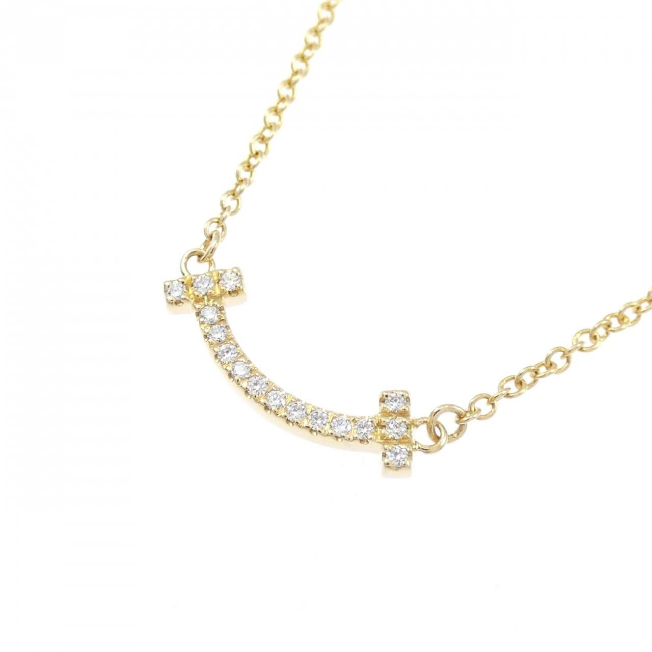 ティファニー Tスマイル ミニ ネックレス