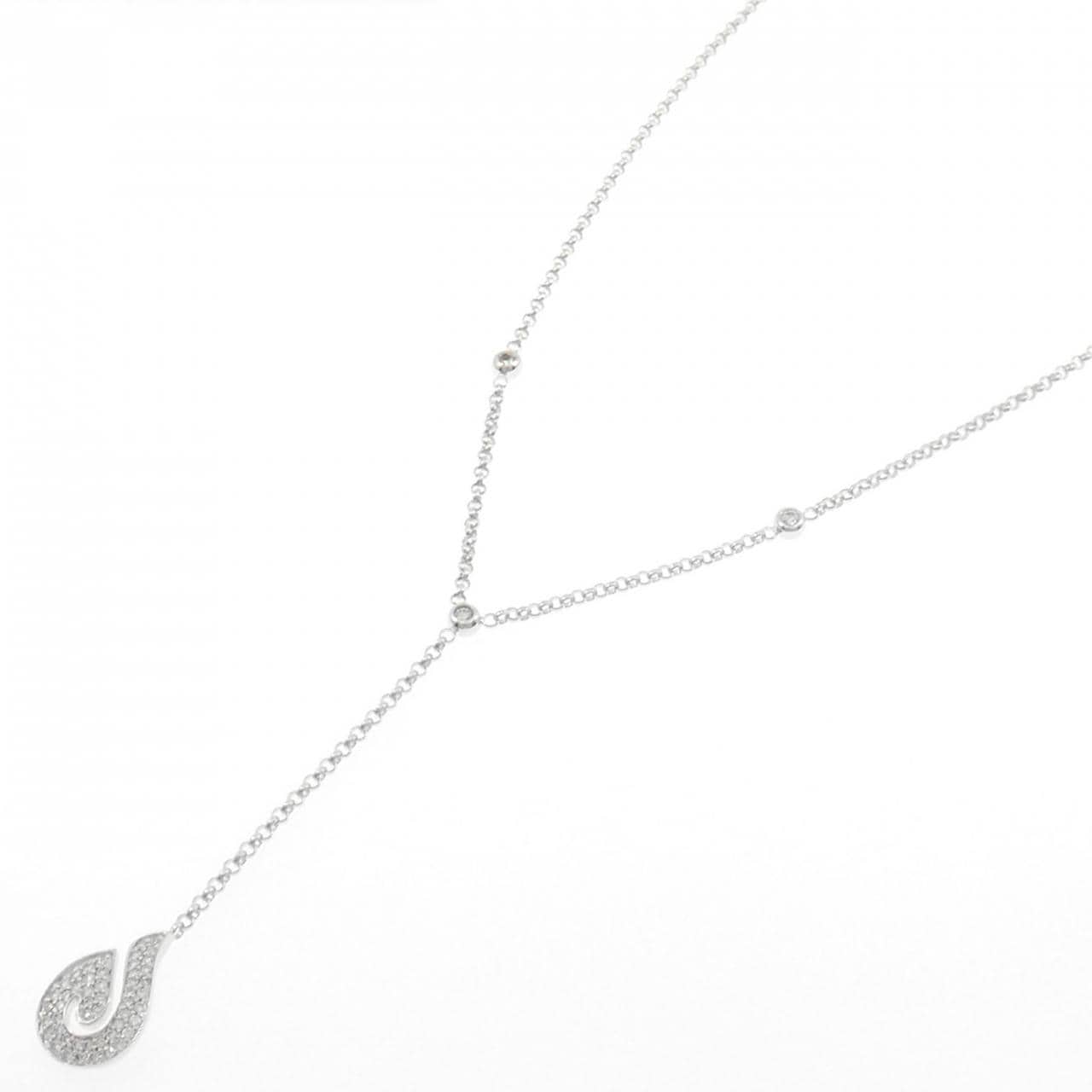 750WG ダイヤモンド ネックレス