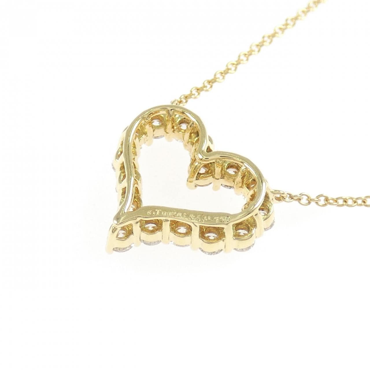 ティファニー センチメンタルハート スモール ネックレス