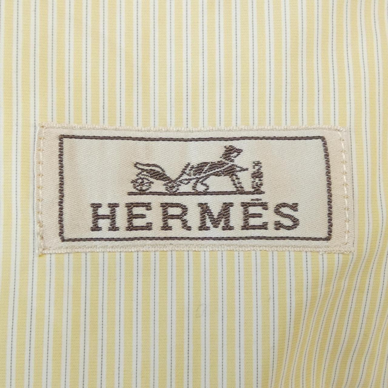 エルメス HERMES プリント シルクブレンドジャージー Tシャツ *41-5514 シャツ