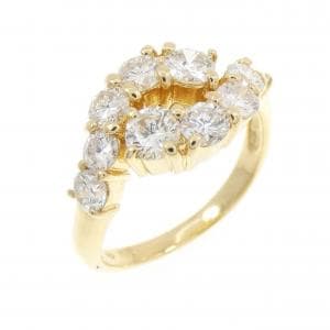 K18YG ダイヤモンド リング 1.18CT