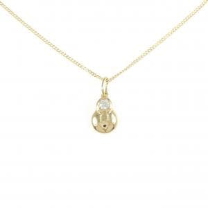 K18YG ダイヤモンド ネックレス 0.10CT