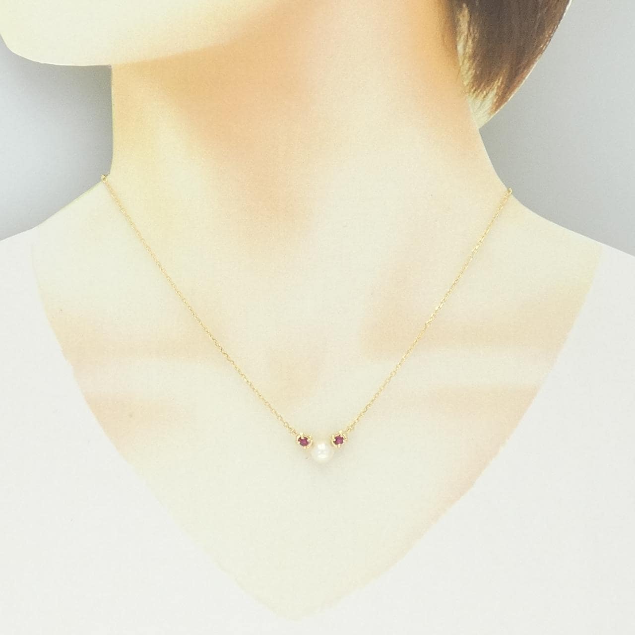 ミキモト アコヤパール ネックレス 6.5mm