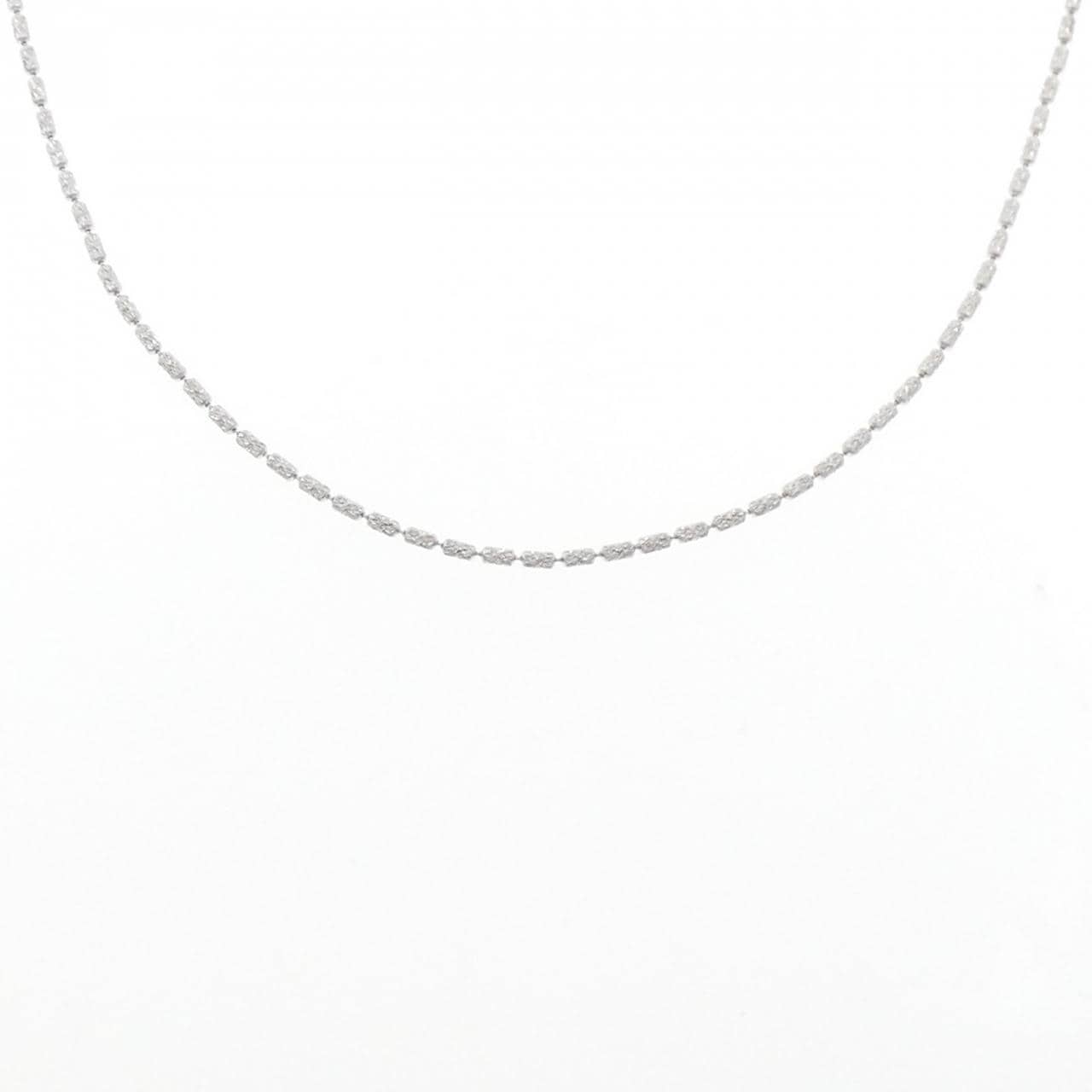 K18WG チェーン ネックレス