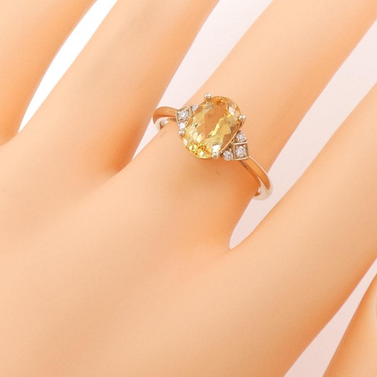K18PG 帝托帕石戒指 1.50 克拉