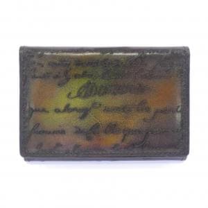 ベルルッティ Berluti インブイアスクリットレザーカードホルダー CARD CASE