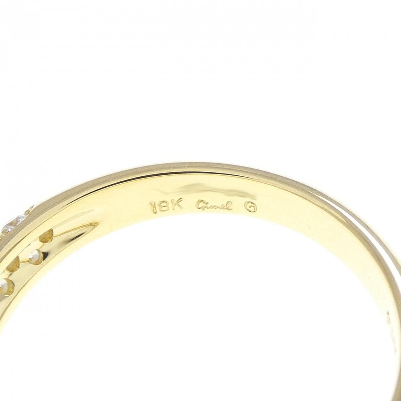 ギメル ダイヤモンド リング 1.014CT