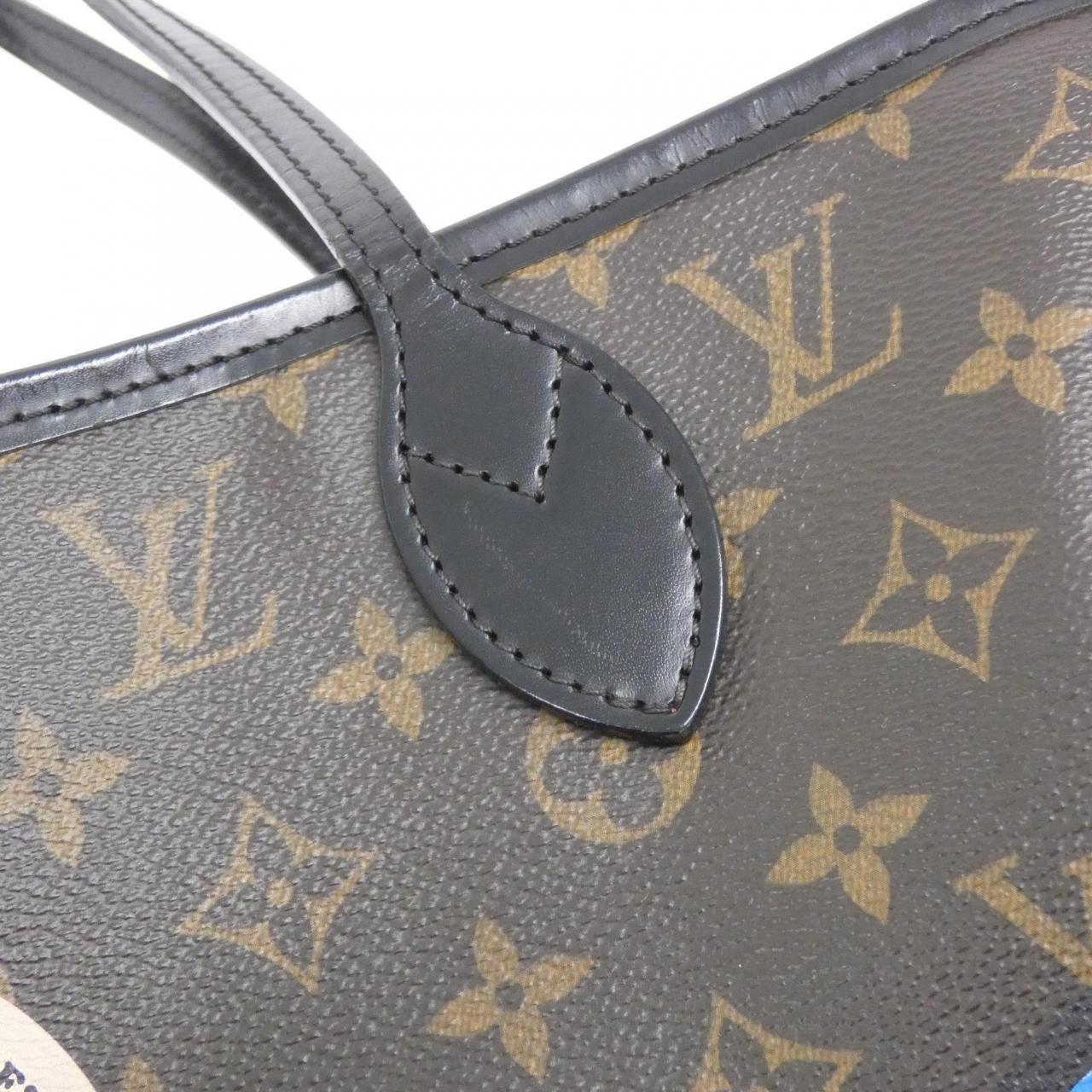 ルイヴィトン モノグラム ワールドツアー ネヴァーフル MM M42844 バッグ