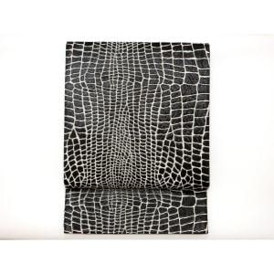 【新品】袋帯　レザーファブリック