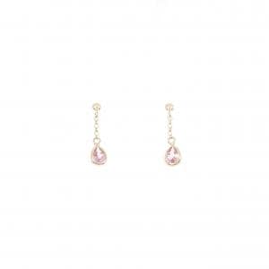 【新品】K10PG トルマリン ピアス