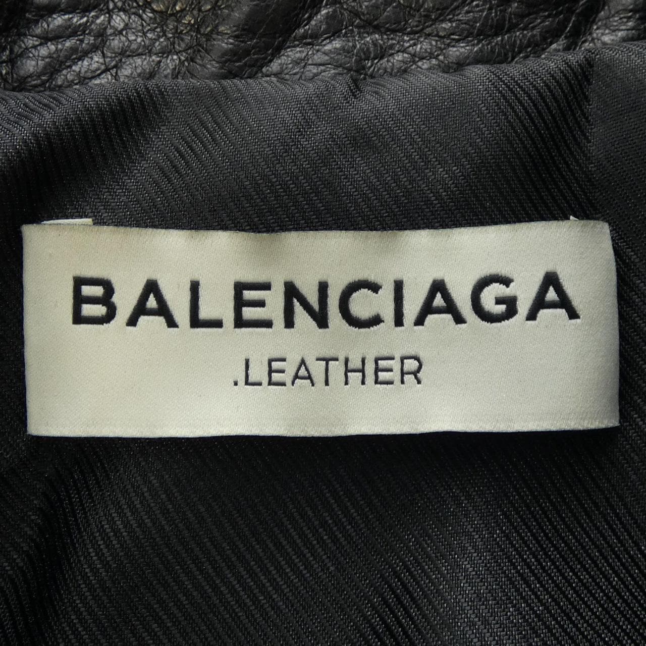 バレンシアガ BALENCIAGA 256302 TCH99 レザーライダースジャケット