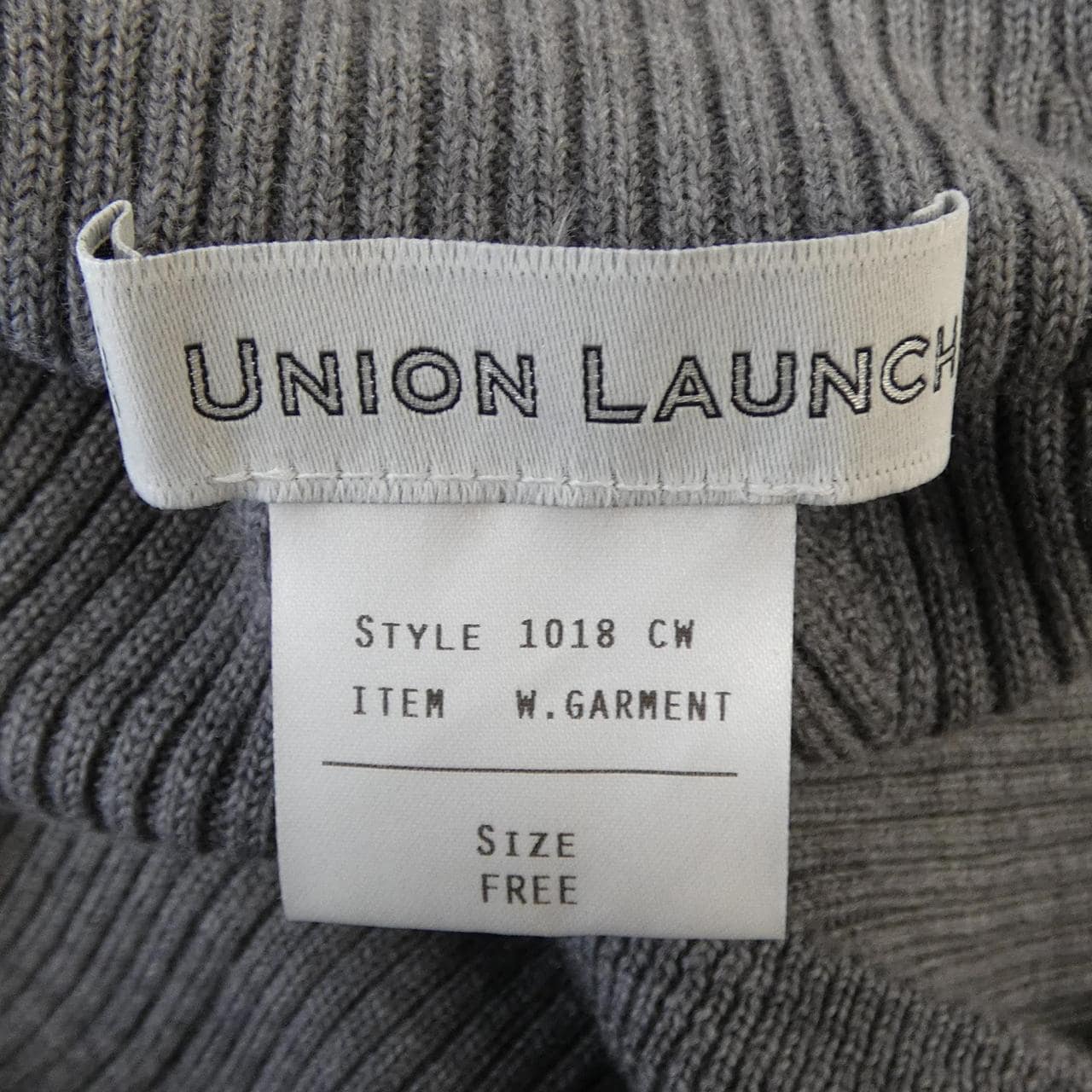 ユニオンランチ UNION LAUNCH ニット